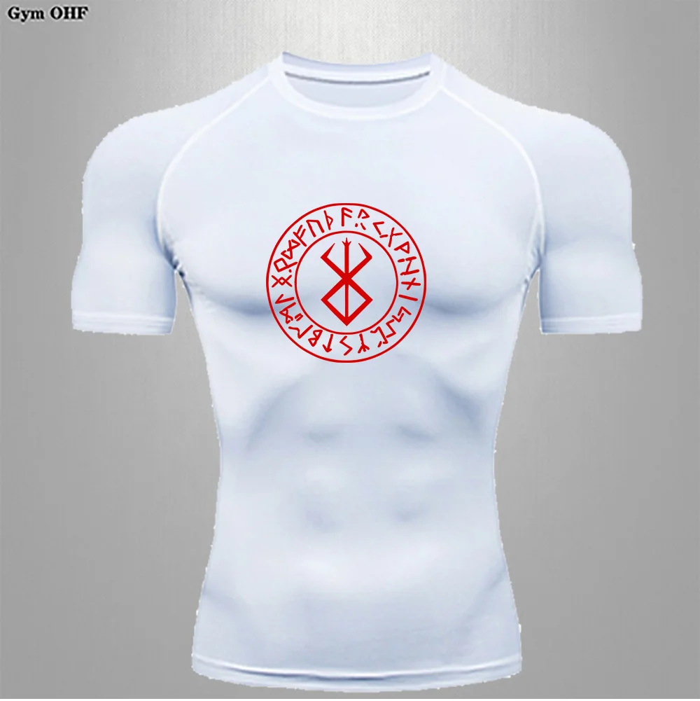 Fitness Quick Drying Men's T-shirt Running Training Compression Shirt Short Sleeve Undershirt Basic Layer Sports T-shirts Top