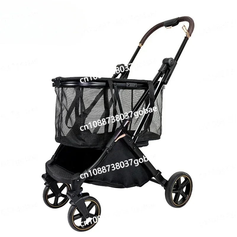 Cross-border Factory New Medium-sized Pet Shopping Cart Grocery Shopping Artifact To Go Out Portable Folding Amazon Wholesale