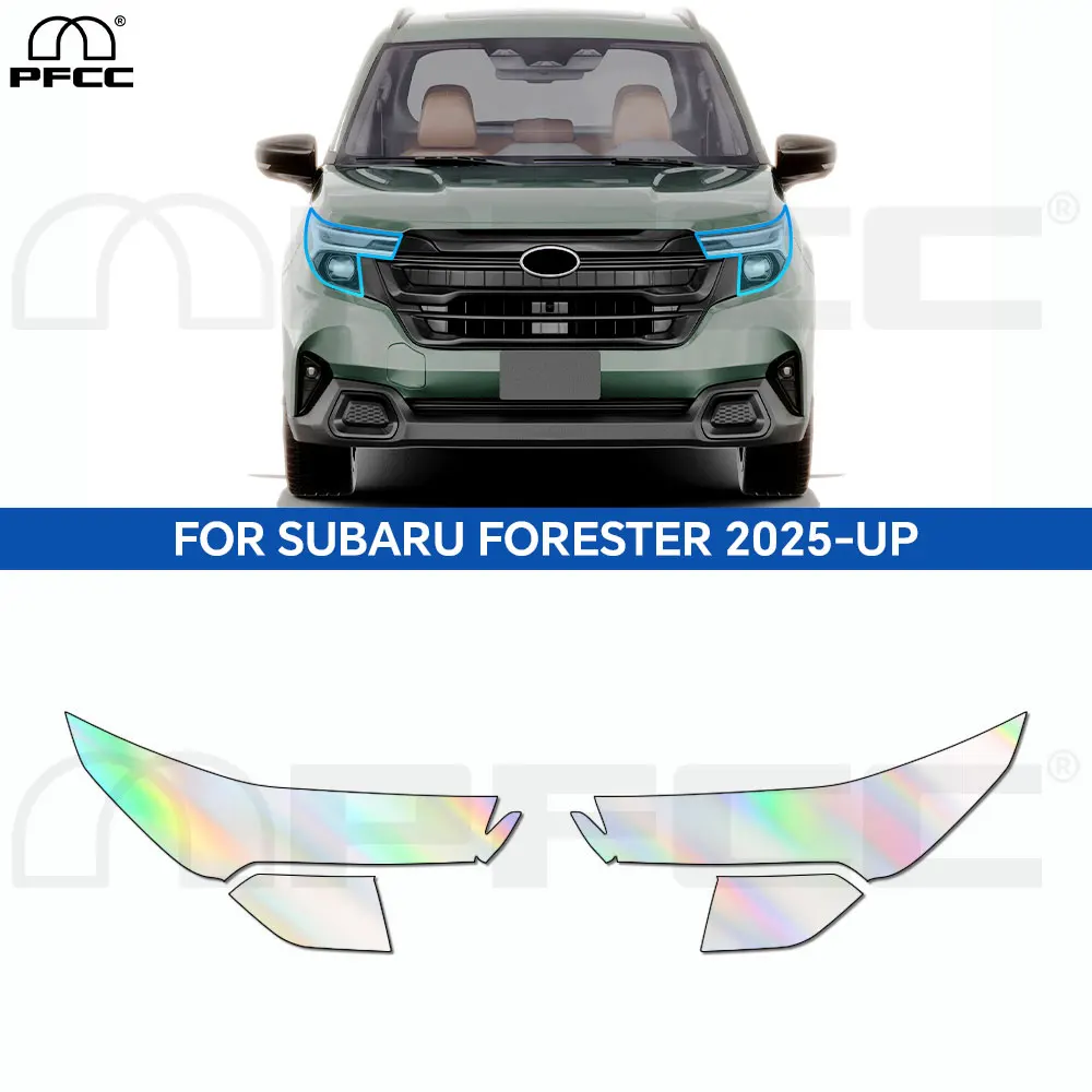 

For Subaru Forester 2025-UP Accessories Pre-cut Car Headlight Paint Protection Film Rearview PPF Clear Decal Sticker Car Film