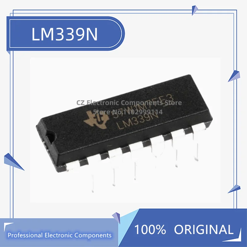 5pcs/Lot Original New LM339N LM239N LM3302N LM358N LM248N LM224N LM348N LM324N LM231N LM380N LM833N LM331N LM311N DIP PDIP IC