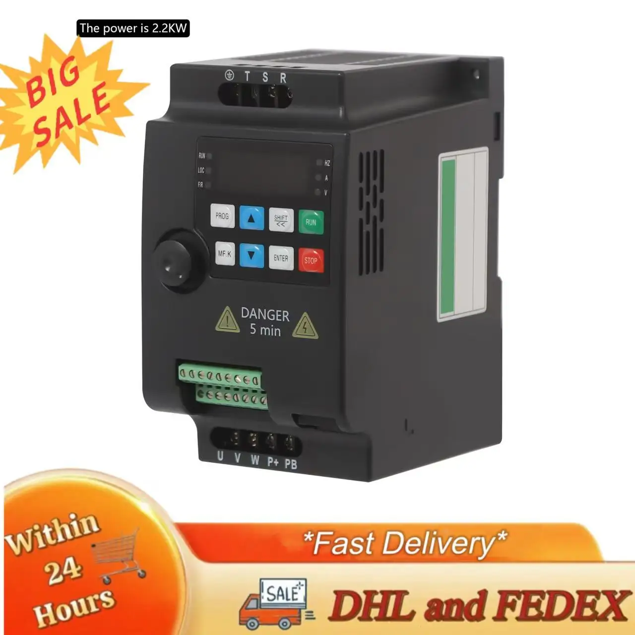 

Привод переменной частоты переменного тока 220 В/2,2 кВт 3HP 10A с ЧПУ VFD однофазный в 3-фазный преобразователь для управления скоростью двигателя шпинделя