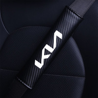 Car Safety Belt Cover Adjustable Shoulder Strap Covers Car Shoulder Protector Pad For Kia Rio 3 4 K2 K3 X-Line Car Accessories