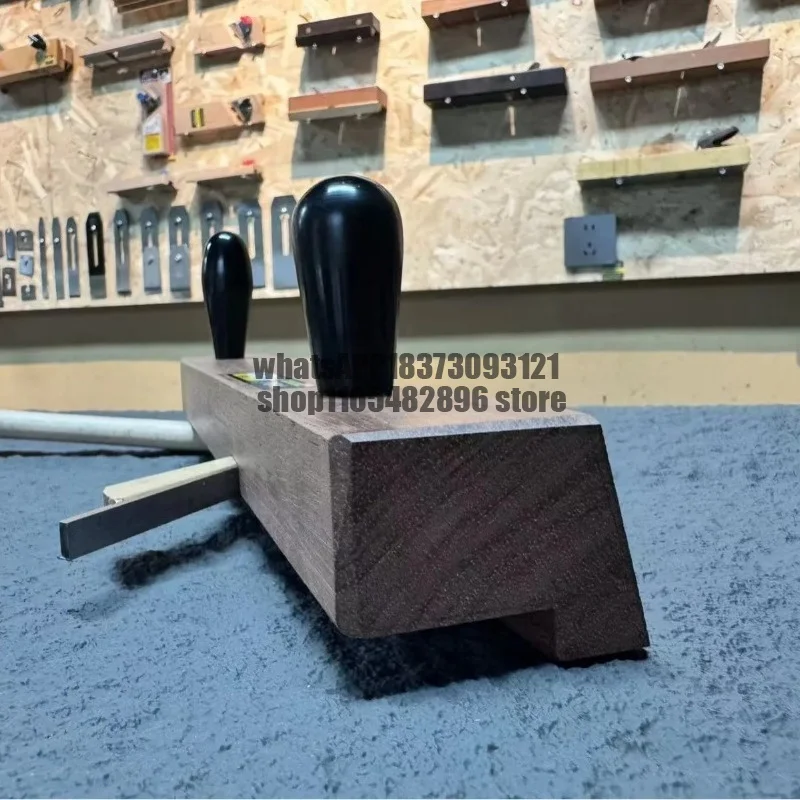 Redwood Planer Handmade Carpenter Planer Old-fashioned Angled Dovetail Falcon Groove 65 Degree Special Sturdy and Wear-resistant