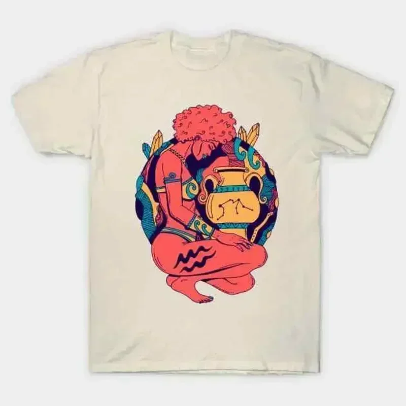 Retro Triad Aquarius Beauty T Shirt S 5XL Fast Shipping