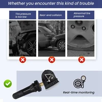 4PCS 13544442 Tire Pressure Sensor Monitoring System TPMS 433Mhz For GM Buick Chevrolet Cadillac CT6 Opel 4