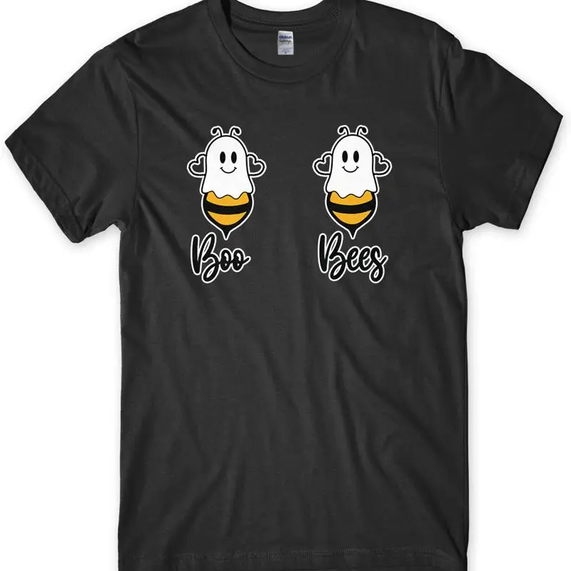 تي شيرت Boo Bees Halloween للرجال مضحك للجنسين #1