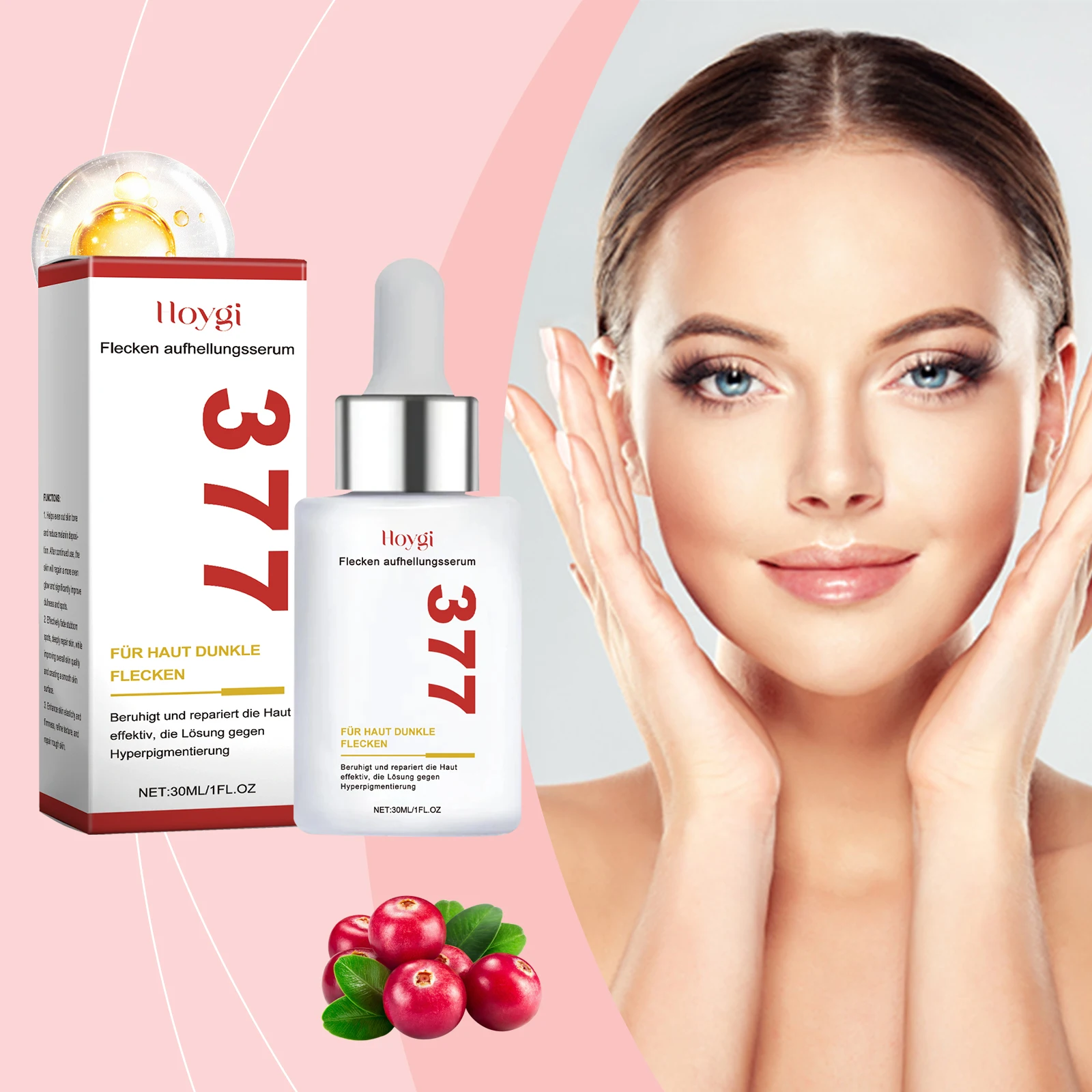 Face care essence cleanses and brightens skin care, moisturizes and moisturizes essence