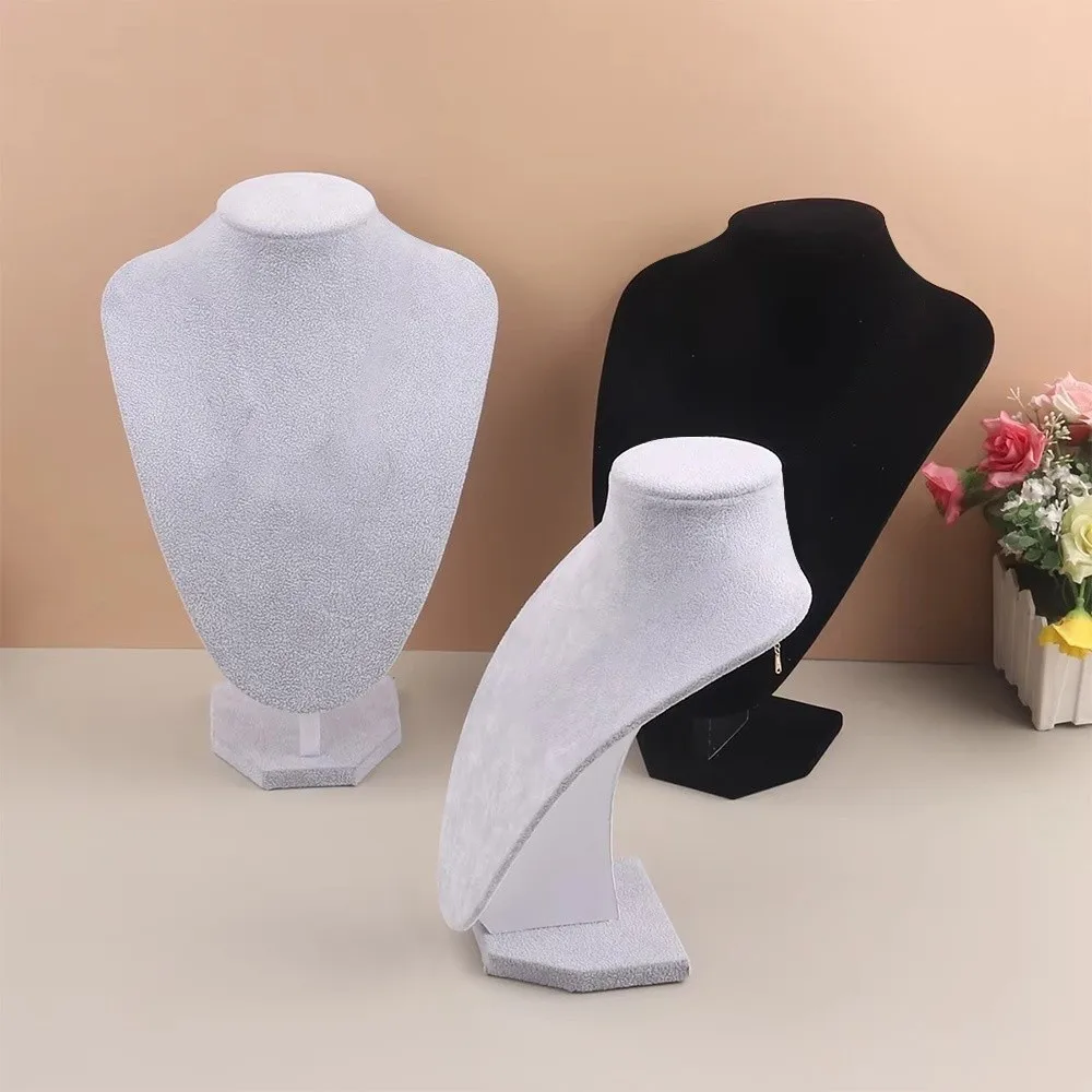 Nueva exposición de collares multifuncional, luz de exposición, accesorios de espectáculo de lujo, estante de almacenamiento de joyería, tienda Boutique