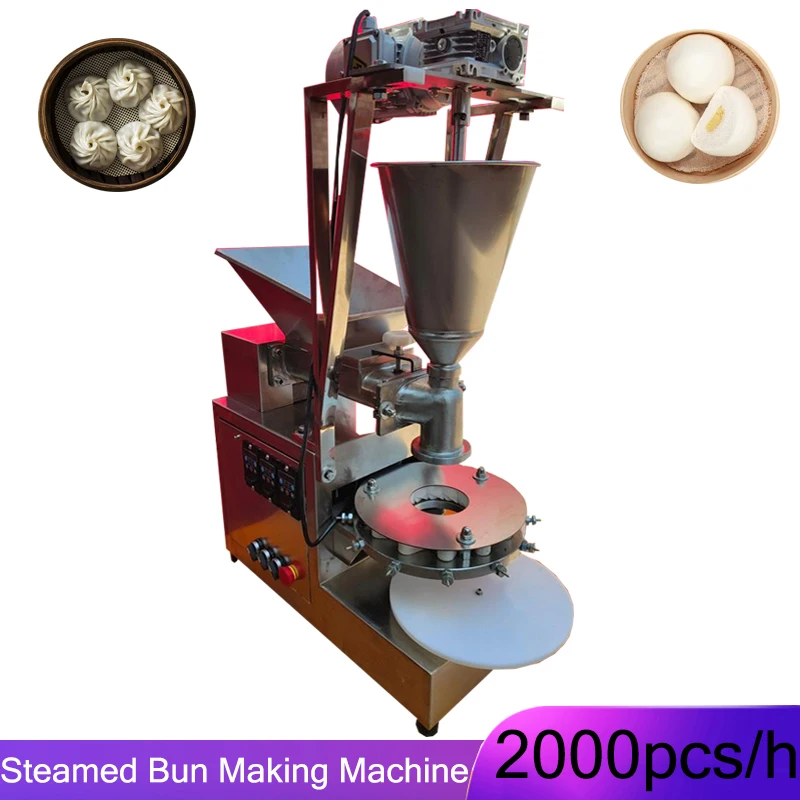 New Type Home Steamed Bun Maker Automatic Baozi Momo Making Machine Kitchen Bun Forming Equipment