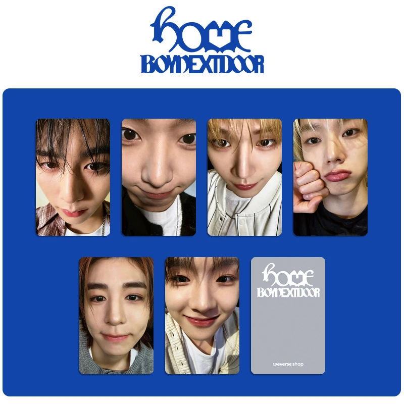 New KPOP Korean Wave Music Group BOYNEXTDOOR Personal Album Fan Collection Essential LOMO Card Gift view 5