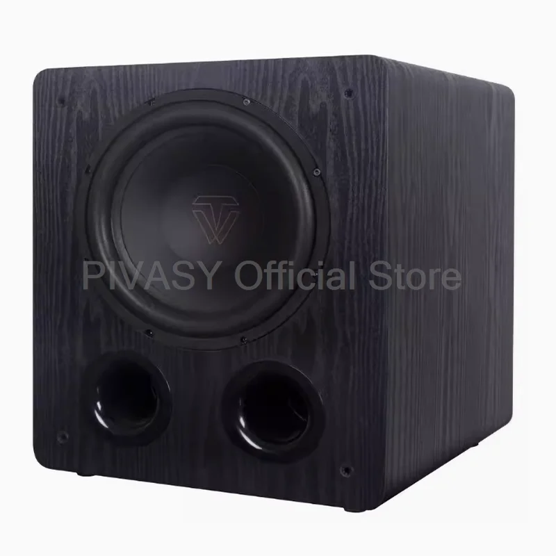 

200W High Power Subwoofer HIFI 10inch Heavy Bass Active Speaker High Fidelity Wooden Bookshelf Sound Box for Home Theater System