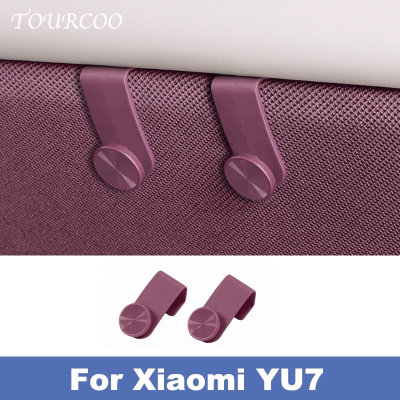 For Xiaomi YU7 2025 2026 Glove Box Hook Co-pilot Buckle Interior Modification Accessories