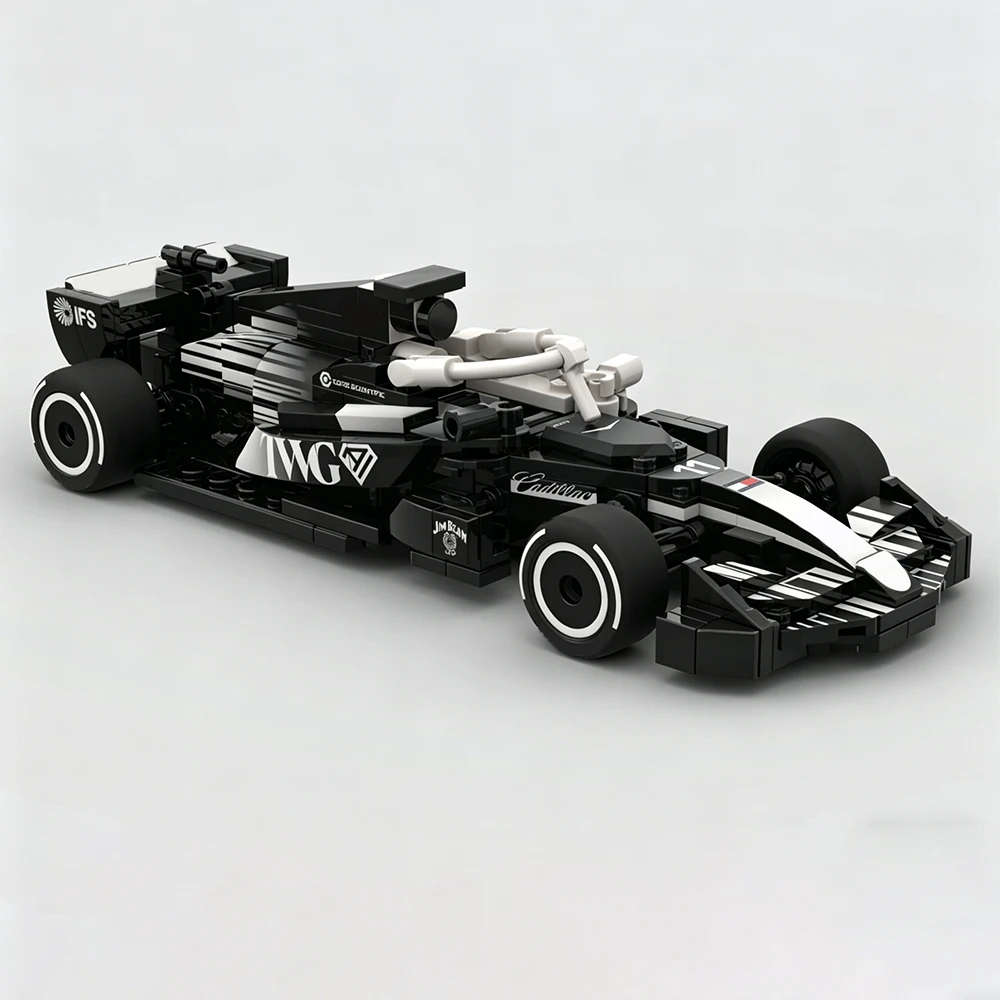 Image of 271-teiliges MOC Speed-Set ​ ​ Rennserie MAC-26 Sportrennwagen-Modell Baukasten DIY Modulare Montage Kinderspielzeug Jungen Geschenkset