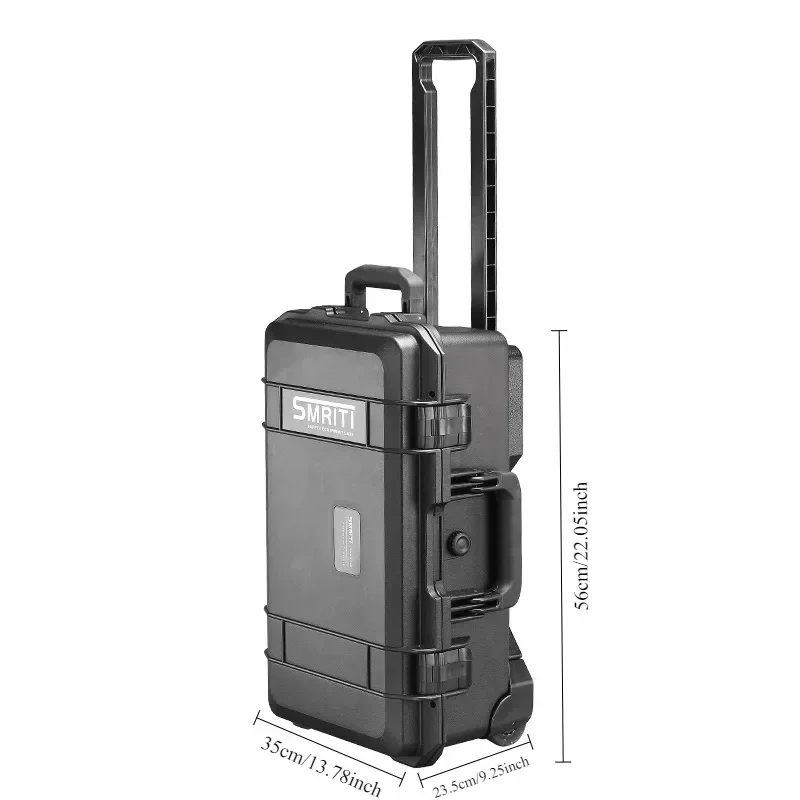 Multi-functional Plastic Tool Box Safety Protective Draw-bar Box Single-lens Reflex Camera Notebook Photographic Equipment