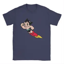 Astroboy Men T Shirt Astro Boy Anime Leisure Tee Shirt Short Sleeve O Neck T-Shirts Cotton Summer Clothes