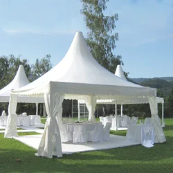 Tienda de campaña grande al aire libre para tienda de eventos de exposición de lugares de boda