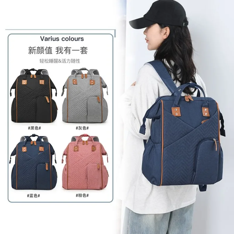 Elegant Diaper Bag Classic Designer Original Retro Square Satchels Textured Handbag For Ladies Commuter Bag