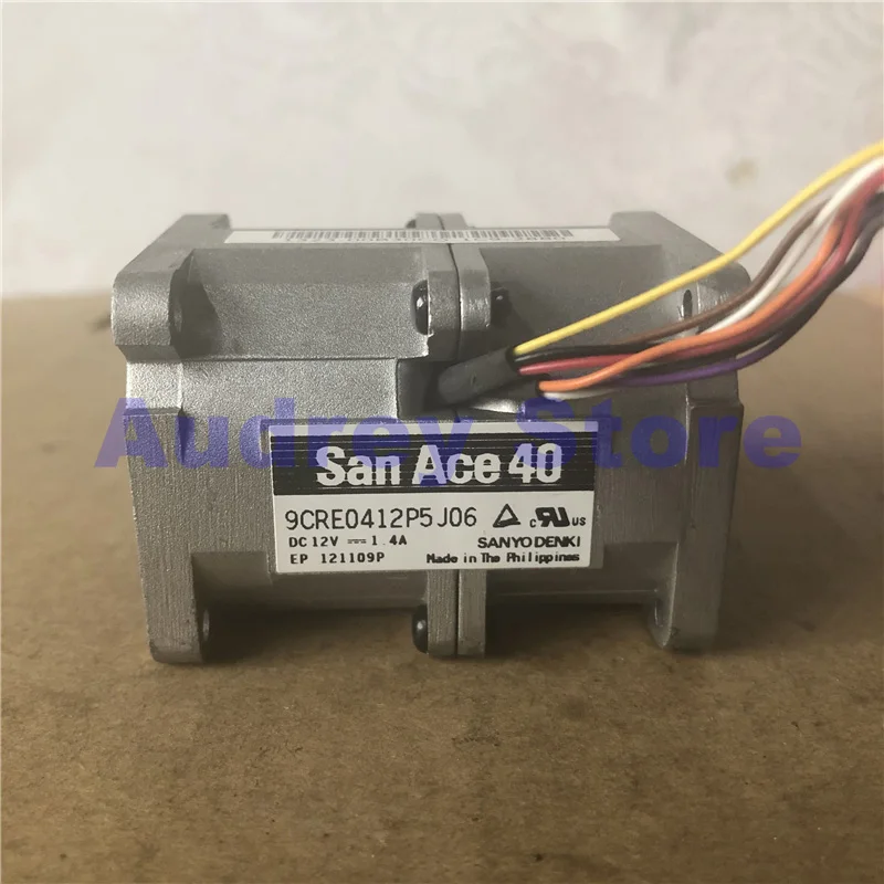 Original Sanyo 9CRE0412P5J06 12V 1.4A server fan air blower74-6969-01