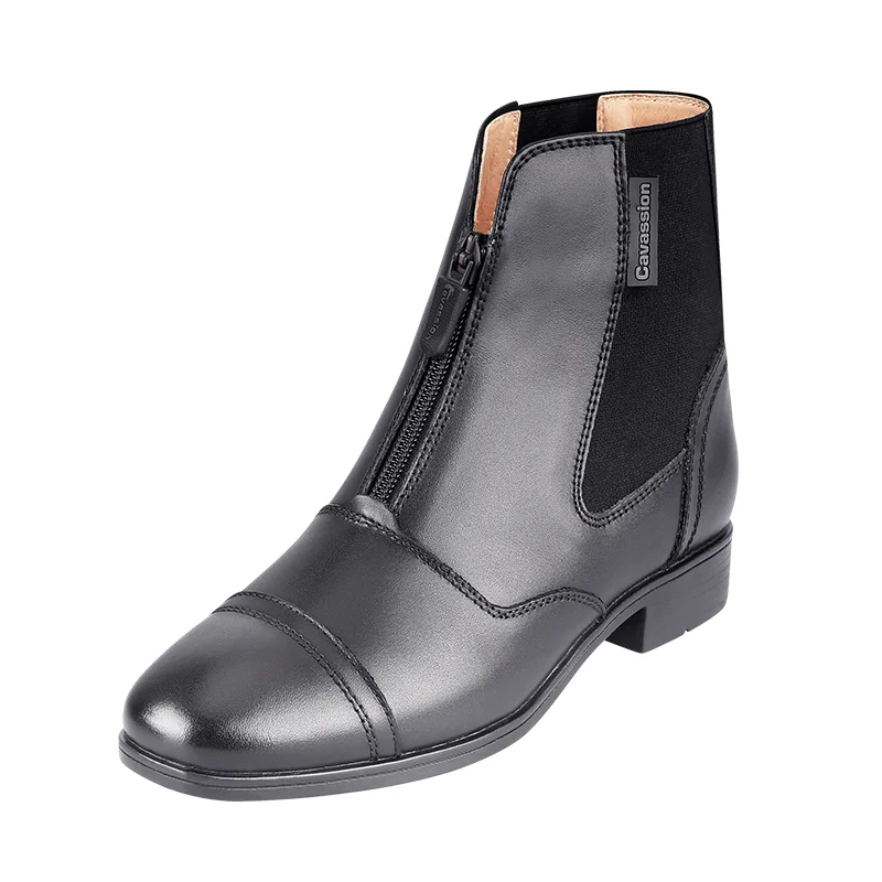 Stivali da equitazione in pelle di vacchetta Stivali da equitazione neri Stivali da equitazione da uomo Stivali da equitazione da donna Taglia equina 38 Scarpe