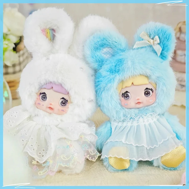 Nommi Autentyczna Seria Przepowiedni Pogody Pluszowa Figurka Niespodzianka Kawaii Ręcznie Robiona Lalka Modna Zabawka Ozdoba na Biurko Prezent