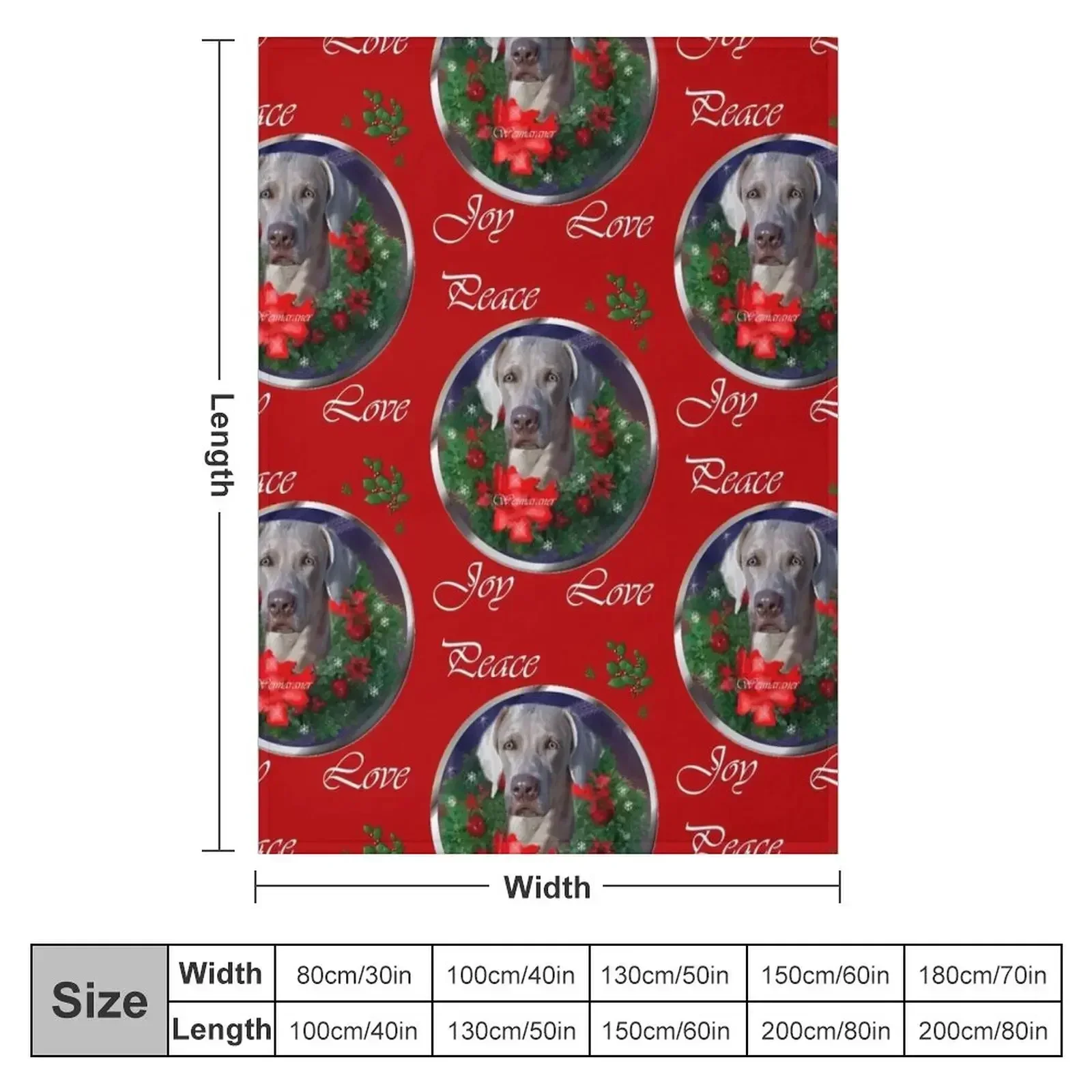 Weimaraner Christmas Gifts Throw Blanket sofa bed Summer Retros Sofa Thins Blankets
