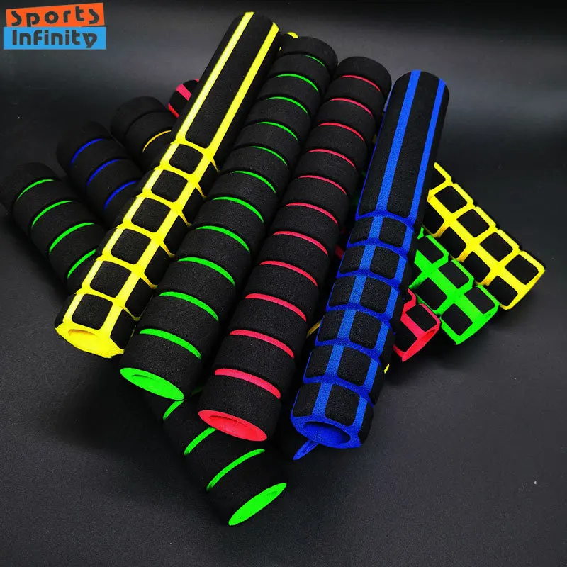 12/22cm 2 Pcs Foam Sponge Road Bicycle Grip Outdoor MTB Mountain Bike Handlebar Cover Anti-slip Strong Support Bar Cover Protect