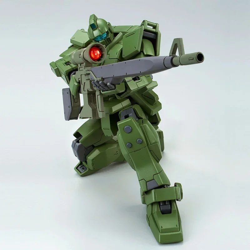 Bandai en Stock HG 1/144 Original RGM-79 [G] GM SNIPER traje móvil Aninm figura de ensamblaje de acción completa modelo juguete regalos para niños conjunto