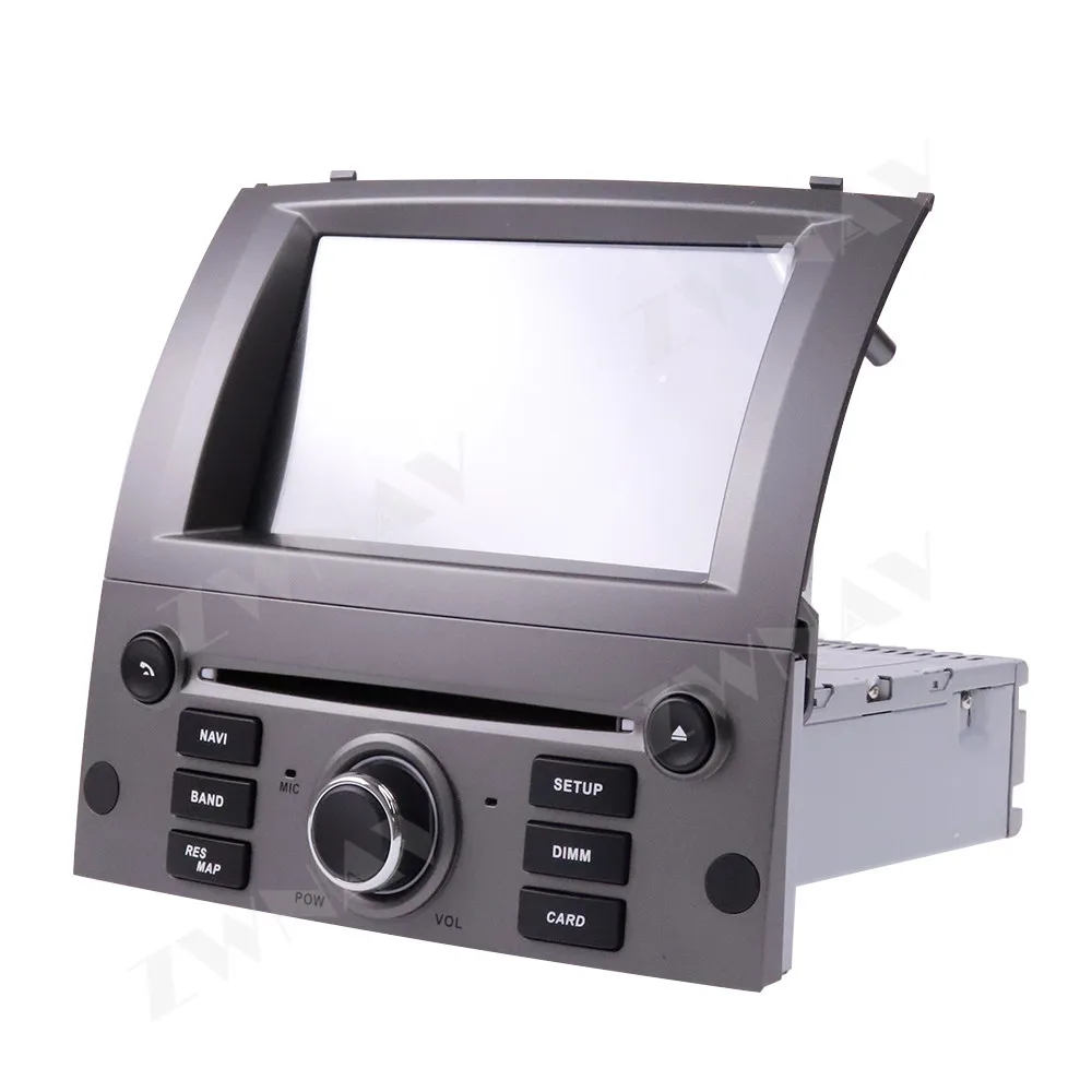 Android 12 PX5/PX6 8 Core 4+64G DSP 2 Din Car GPS Navigation Radio IPS Screen For Peugeot 407 2004 2005 2006 2007 2008 2009 2010