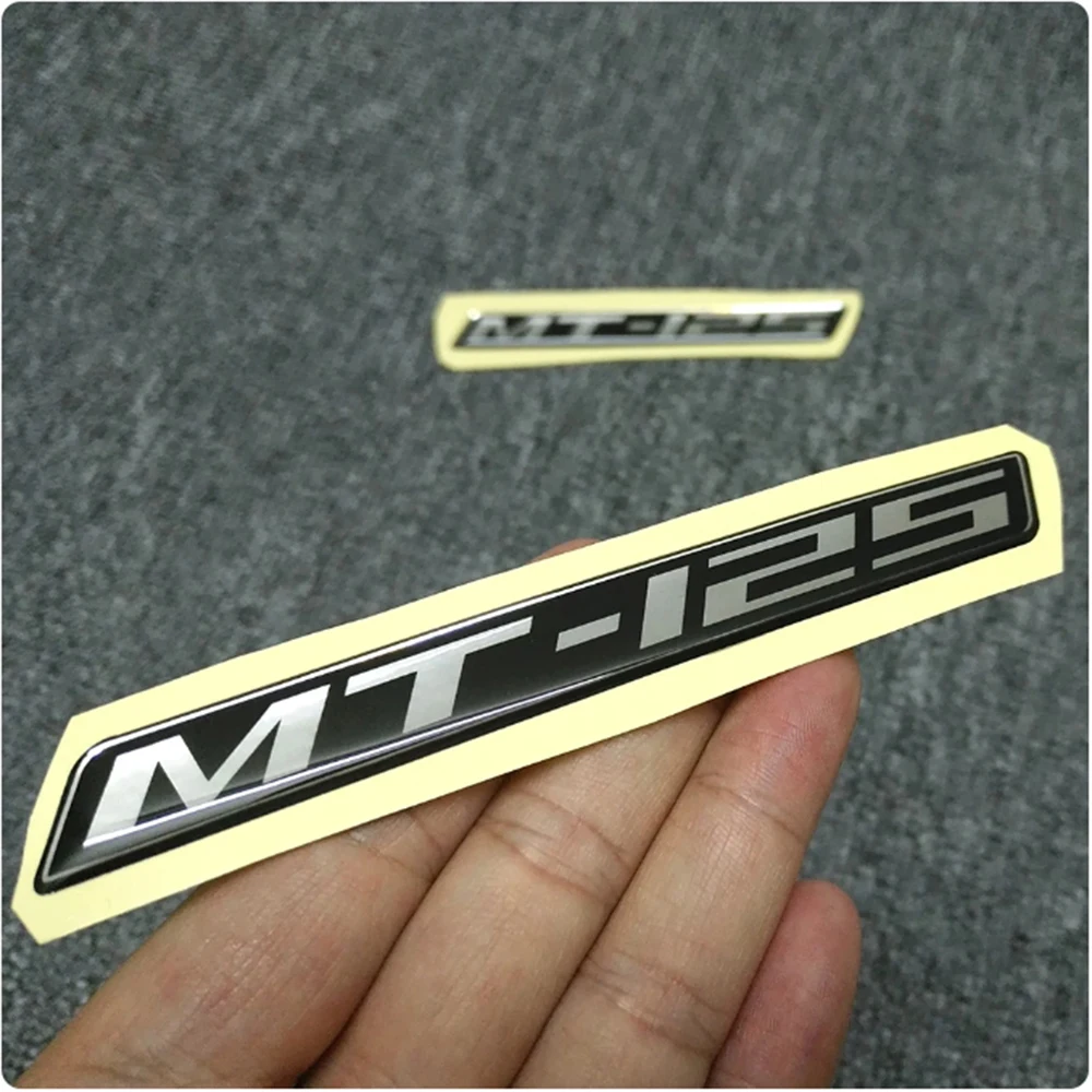 Nakładka na zbiornik do MT-125 Yamaha MT125 MT-125 naklejki emblemat Logo Symbol owiewki