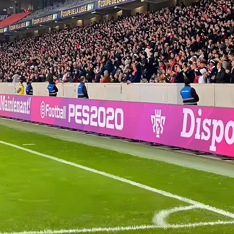High Brightness P10 Football Stadium Perimeter LED Advertising Display Screen Hot Sale