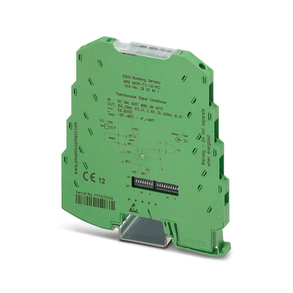 

For Phoenix Thermocouple Measurement Transmitter MINI MCR-TC-UI-NC 2902851