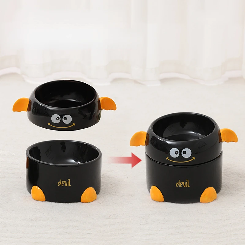 

Ceramics Cat Bowl Dog Bowl with Stand Pet Feeding Cat Water Bowl for Cats Food Pet Bowls for Dogs Feeder Product Supplies