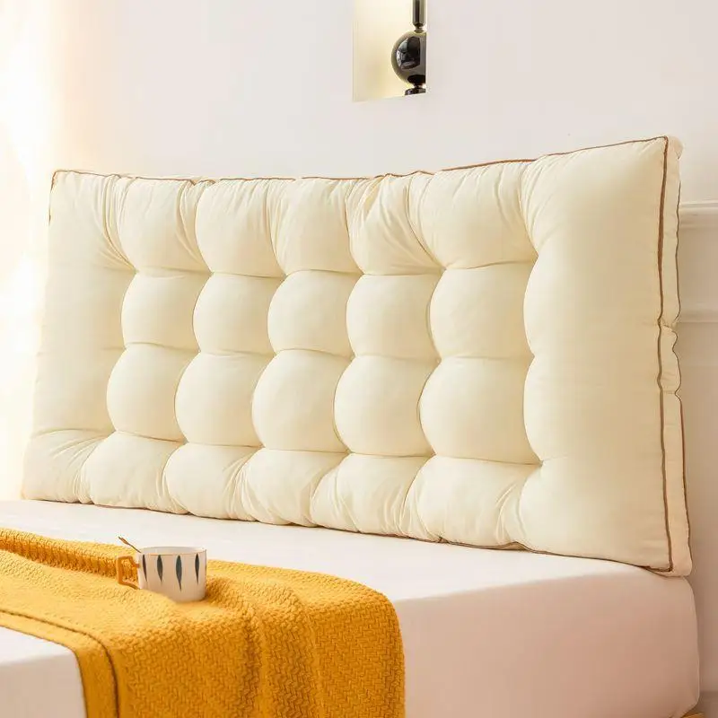 

Simple Waable Cotton Bede Pillow Home Use Large Barest Bedroom Pillow Ba Support Anti-Colion Pillow No Need to Re...