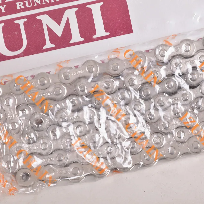 JAPAN Izumi Fixed Gear Bike Chain Track Single Speed Bicycle Chain 1/2*1/8*100/100L Links Racing Fixie Chain Bike Accessories