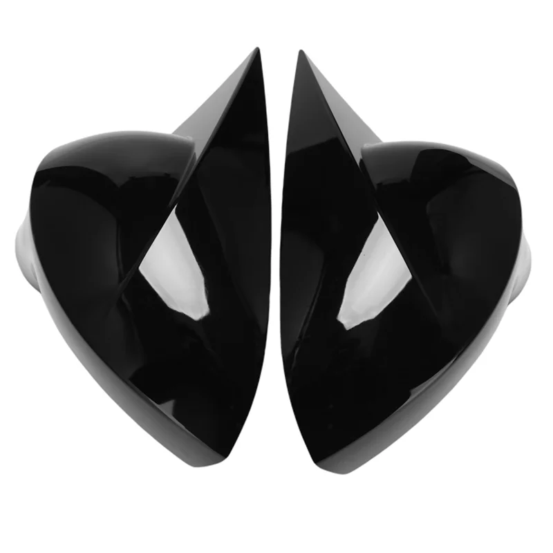 

AA-1Pair Car Mirror Cover Caps Parts Accessories For Seat LEON 1P IBIZA 6J EXEO 3R 2008-2017 Side Rear View External Part (Black