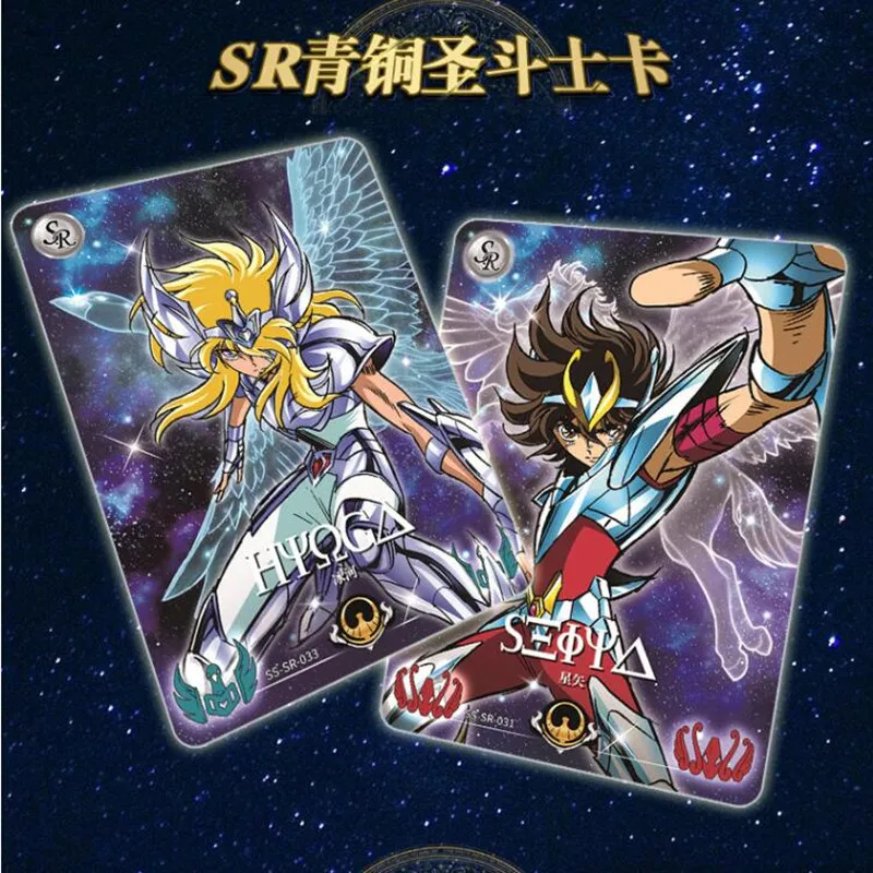 Genuine KAYOU Saint Seiya Card Saint Cloth Awakening Cards Pluto Chapter Limited BP SE MR UR SSR SR Collection Card Toy For Kid