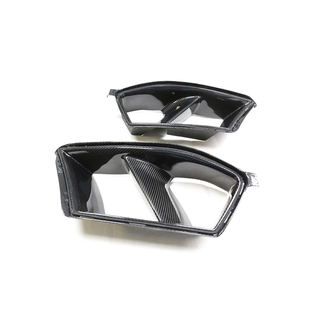 

Dry Carbon Fiber Front Vents Air Ducts Replacement Style for BMW M3 M4 G80 G82 G83 2021+ Body Kit