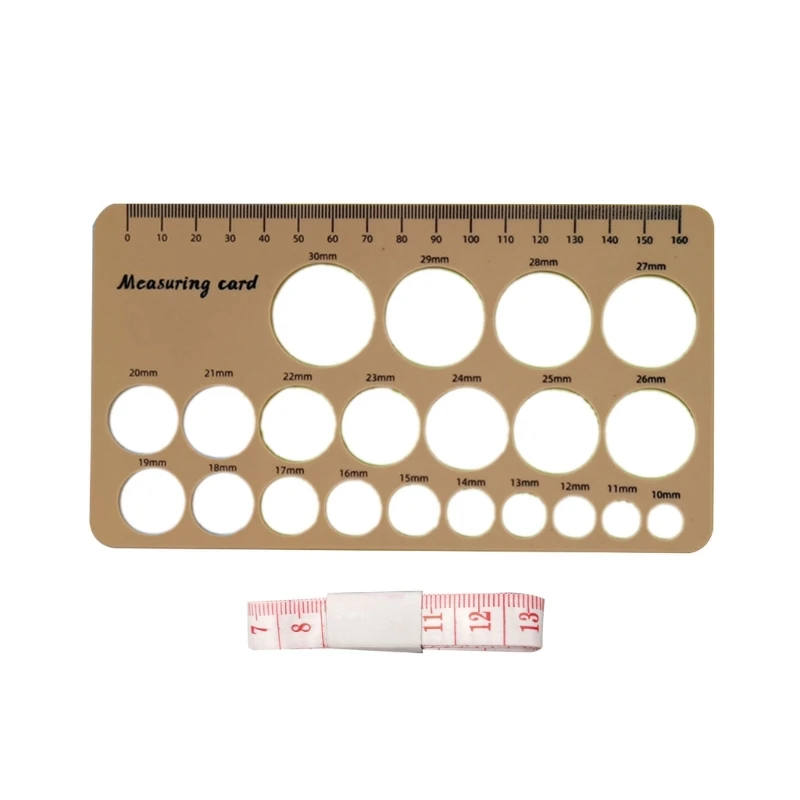 Мягкий индикатор размера соски, безопасный для пищевых продуктов силикон с градуированной шкалой в см, дюймах, подарок