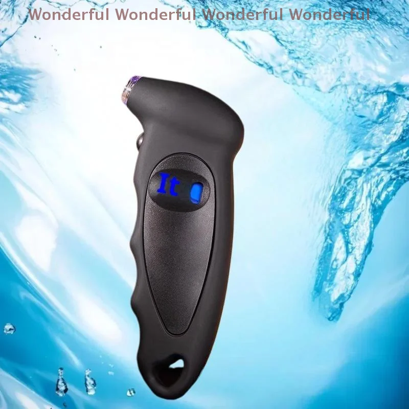 

High-end Tire Pressure Checker with Backlight - Precision Digital LCD Visual for Vehicle Safety, Urgency & Care Kit