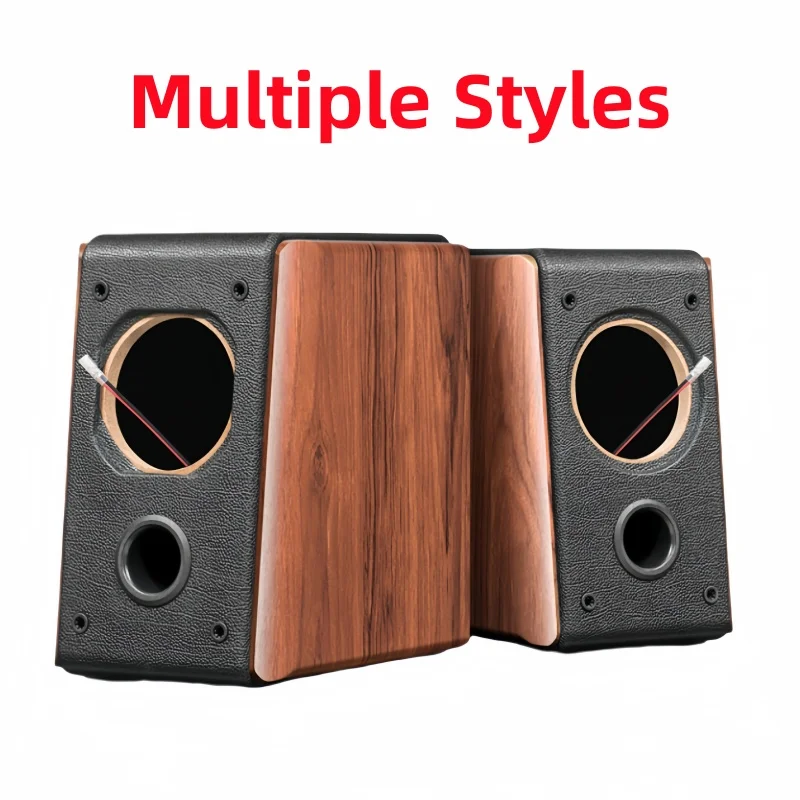 DIY Audio Modification, L4-4 Inch Speaker Empty Box Body, 2Pcs  Speaker  Shell, Speaker Box, Suitable for Installing 