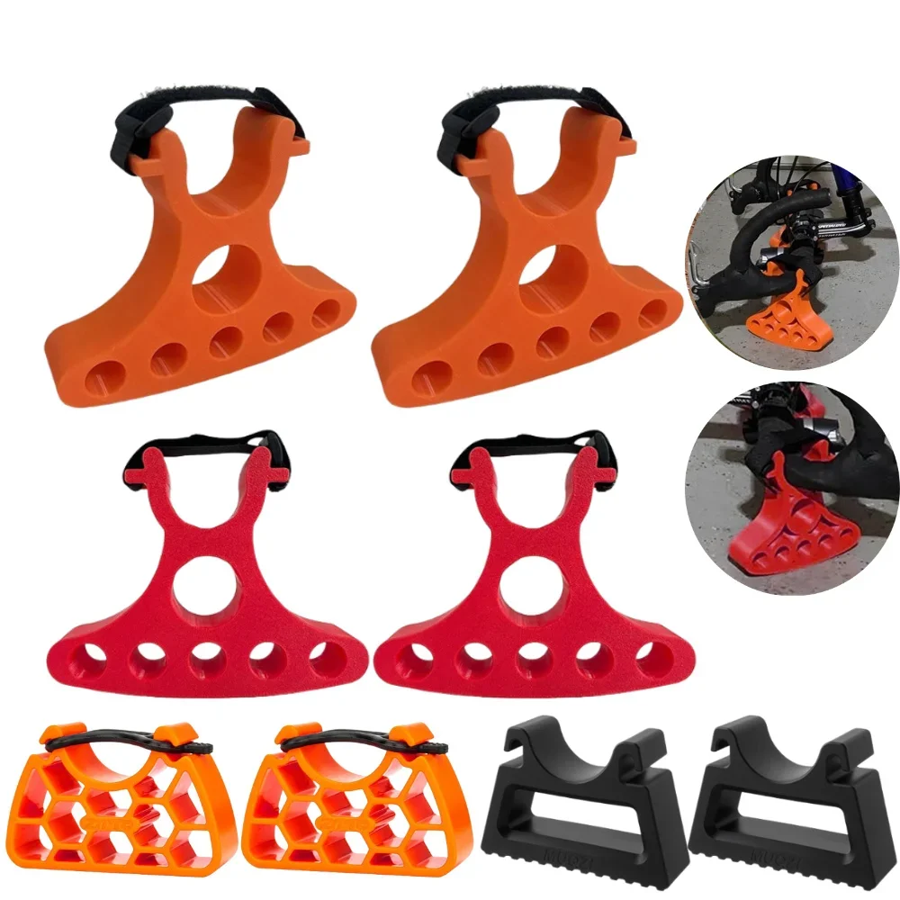 Bicycle Handle Bracket Multifunctional Clip-On Stabilizer Lightweight MTB Maintenance Handlebar Stand Cycling Handlebar Holder