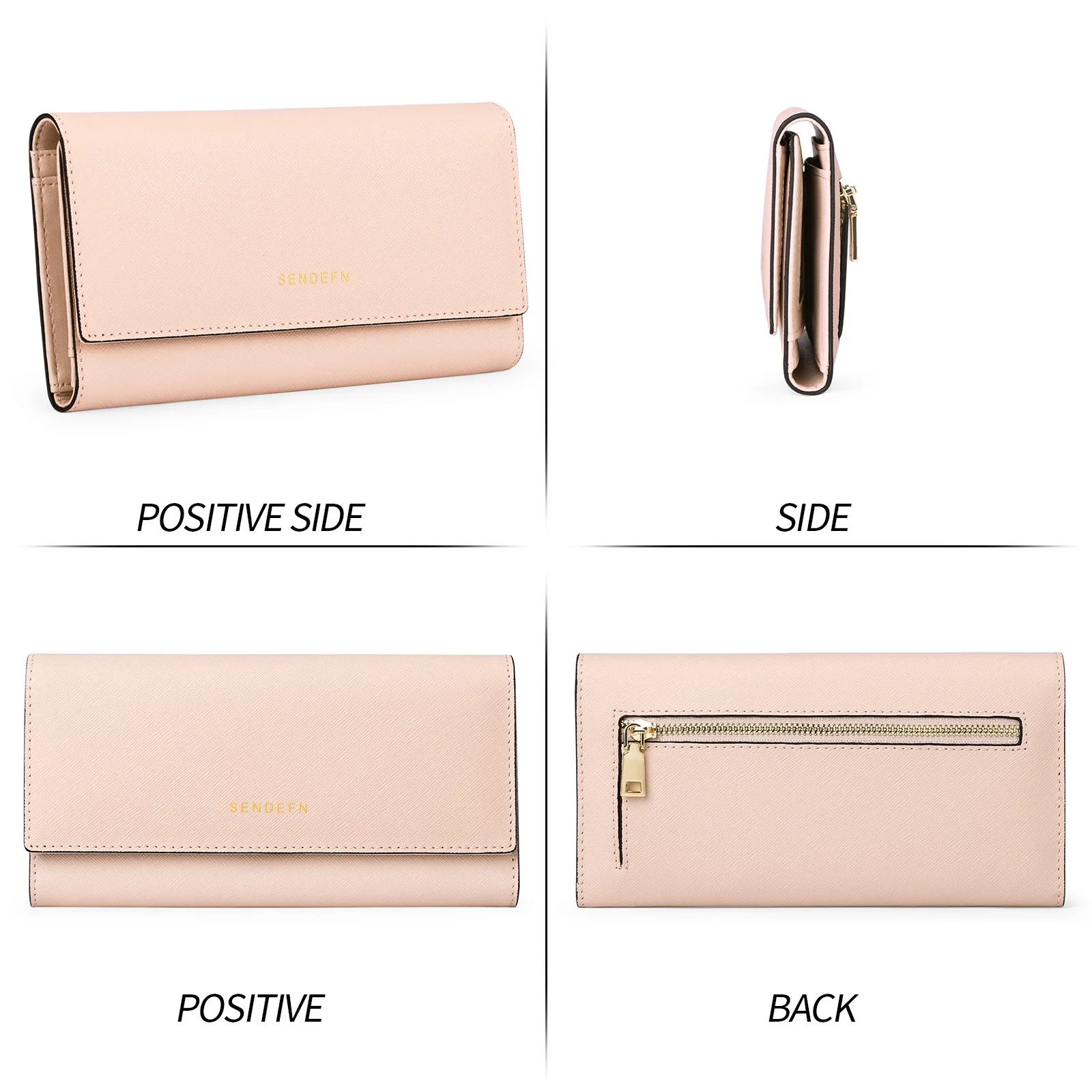 새로운 슬림 천연 가죽 여성 지갑 여성용 롱 클러치 동전 지갑 럭셔리 디자인 지갑 및 지갑 여성 카드 홀더 지갑