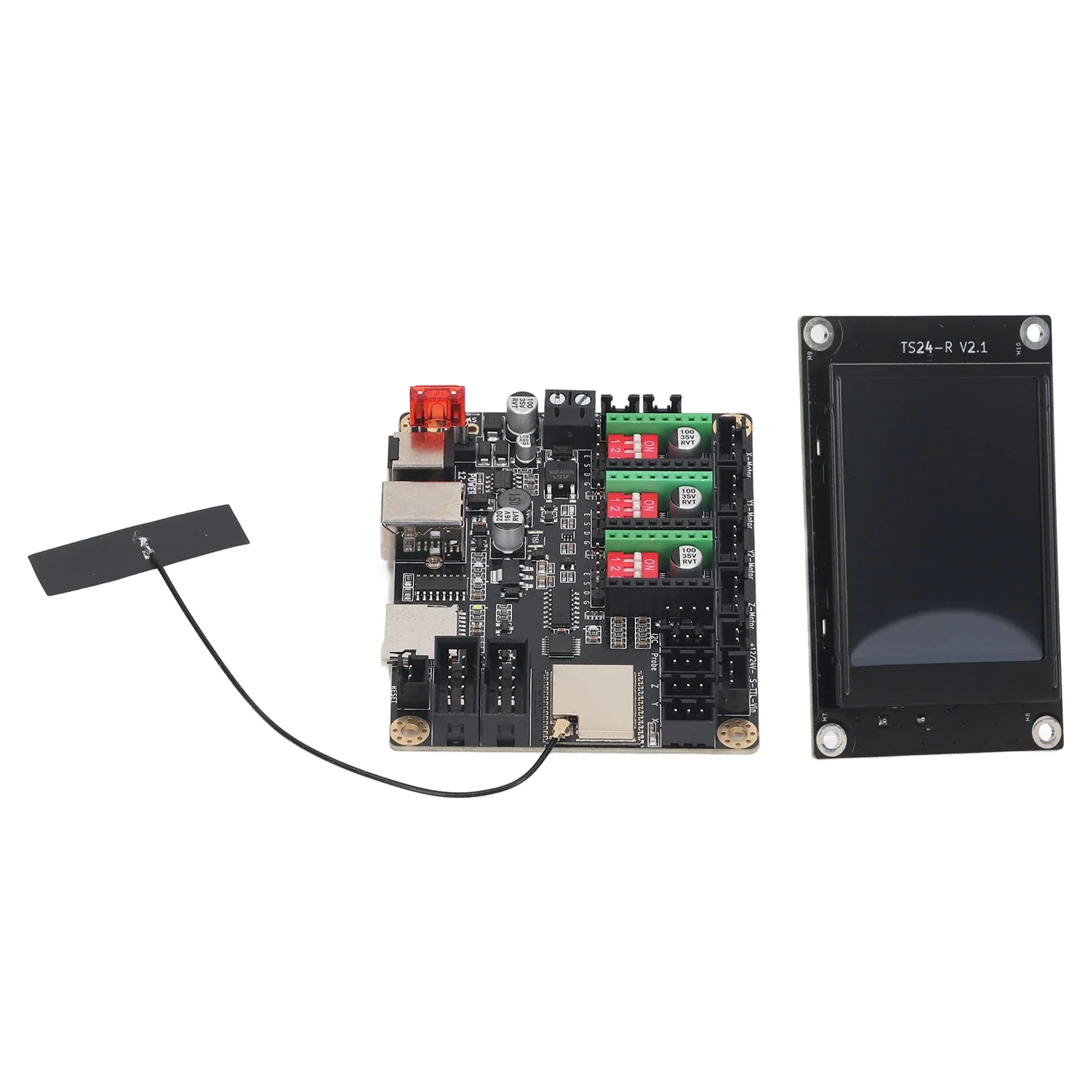 Laser Engraving Machine Main Board 32 Bit for MKS DLC32 V2.1 Control Board with WIFI 2.4 Inch Touch Screen 12 to 24VDC