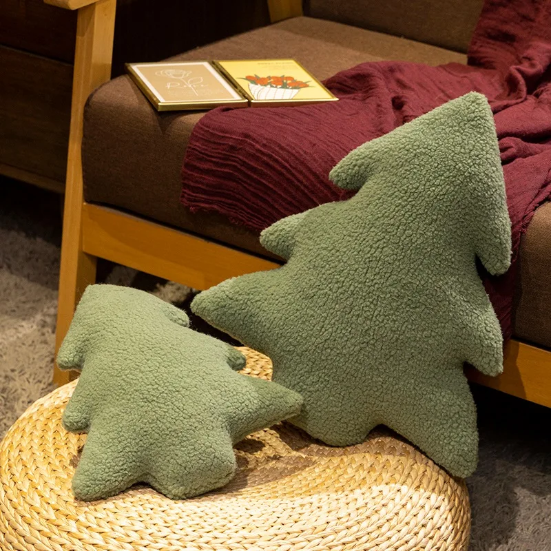 Weiche Weihnachtsbaum-Plüschtiere, weiches, exquisites Wurfkissen, Weihnachtsfeier, Dezember, Kindergeburtstag, Weihnachtsgeschenk, Zuhause, Dezember, Geschenkidee