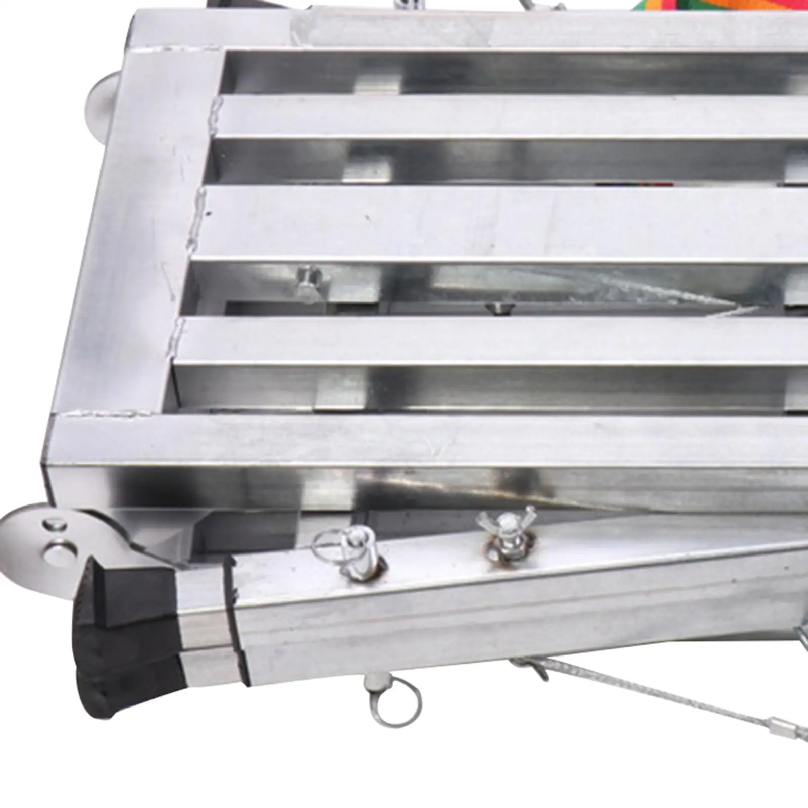 Heavy Duty Scaffolding Platform Foldable Workbench Steel Folding Ladder Sturdy Work Platform for Construction Use