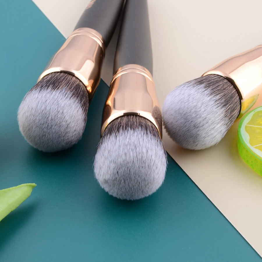 1 piece Round Foundation Makeup brushes Powder contour Setting Make up brush Foundation base Synthetic hair My destiny 011