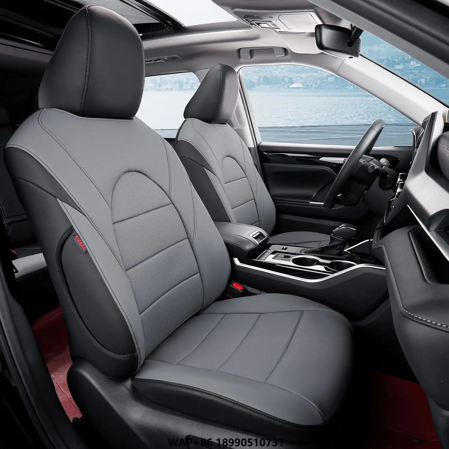 Custom Made for Car Accessories Seat Covers for 7 Seats 8 Seats Luxury Leather Fit for 2006-2022 2023 2024 2025 Honda Odyssey