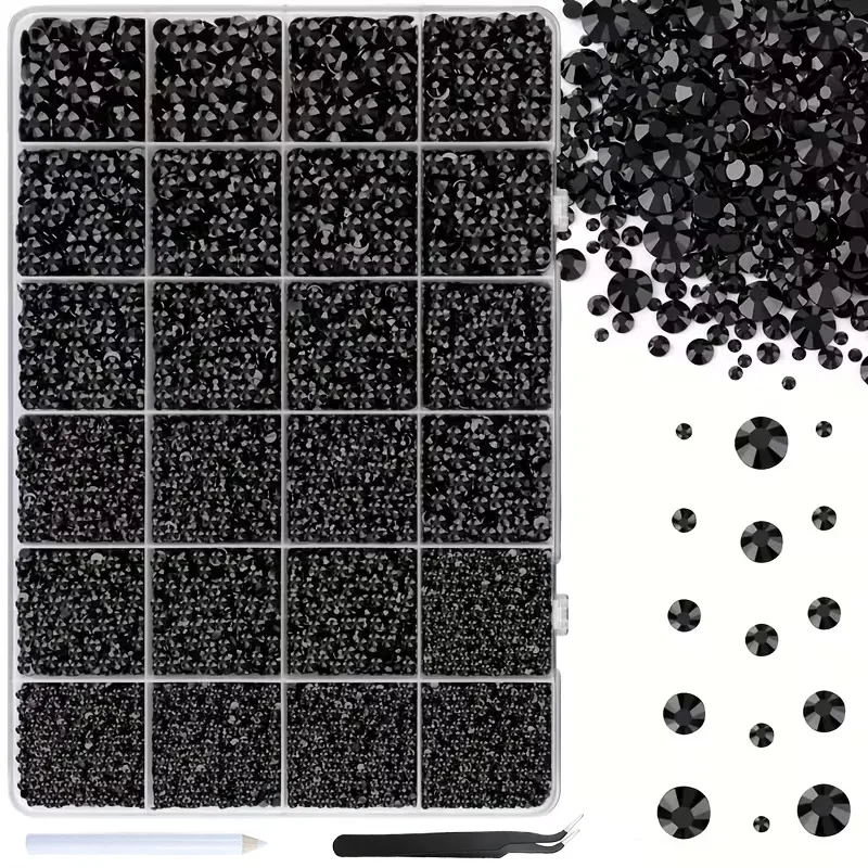 1 Box Of Black Nail…