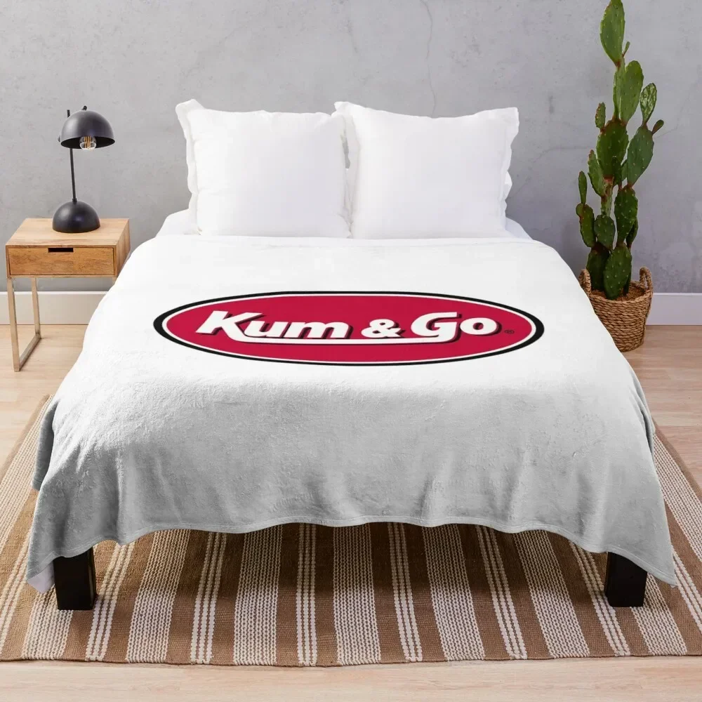 

Kum & Go Throw Blanket Faux Fur Soft Warm Blanket for Bed