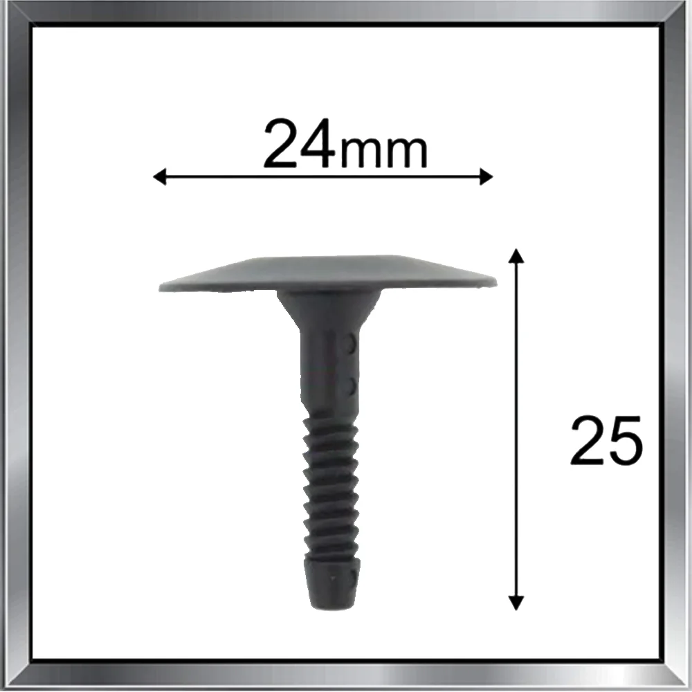 Side Skirt Plastic Fasteners Clips Chassis Underbody Shield Plastic Screw 07147296886  For BMW F20 F21 F22 F23 F30 F31 F32 F33